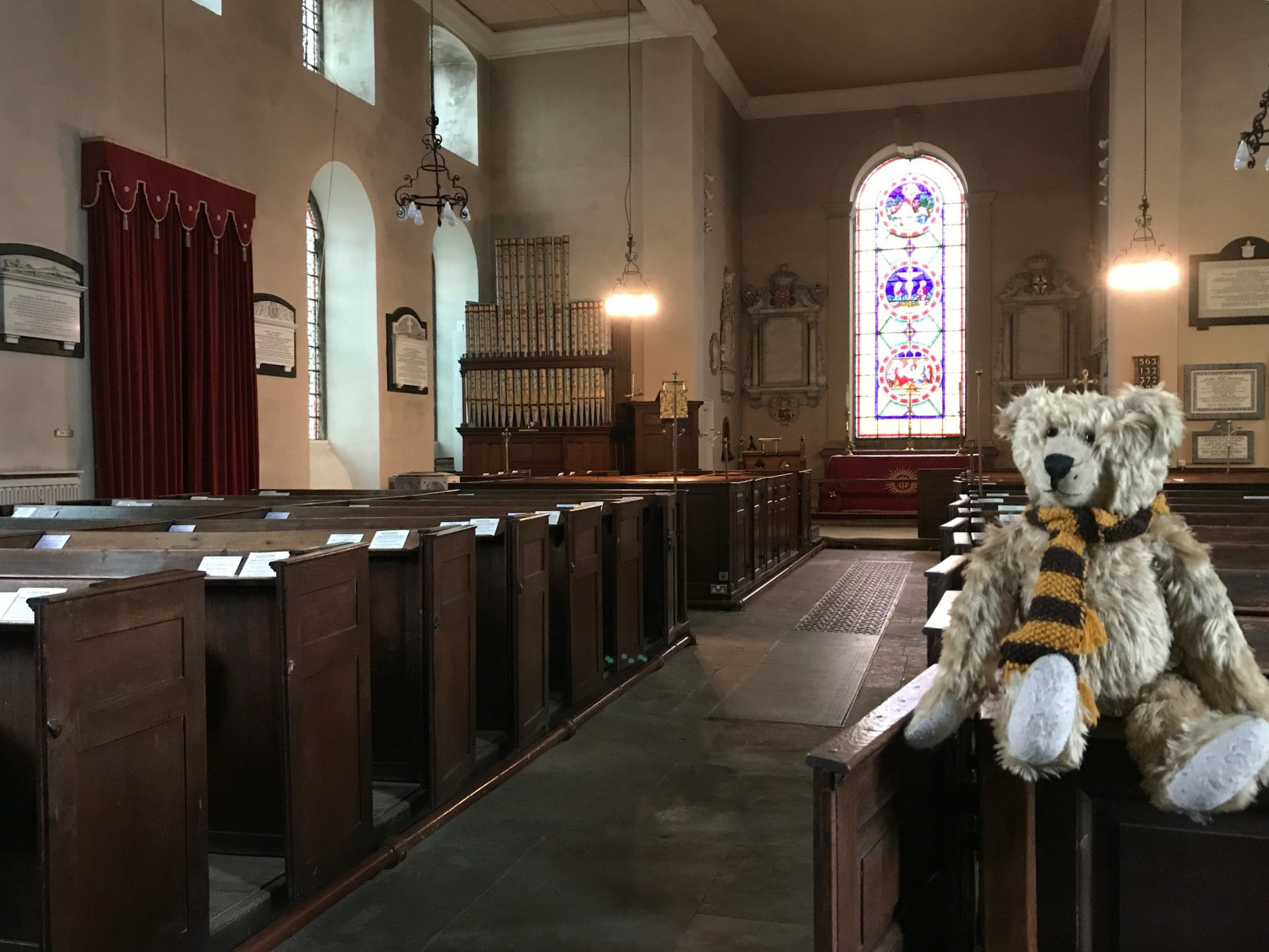 Apricot Village: The Church of St Michael, Aynho.