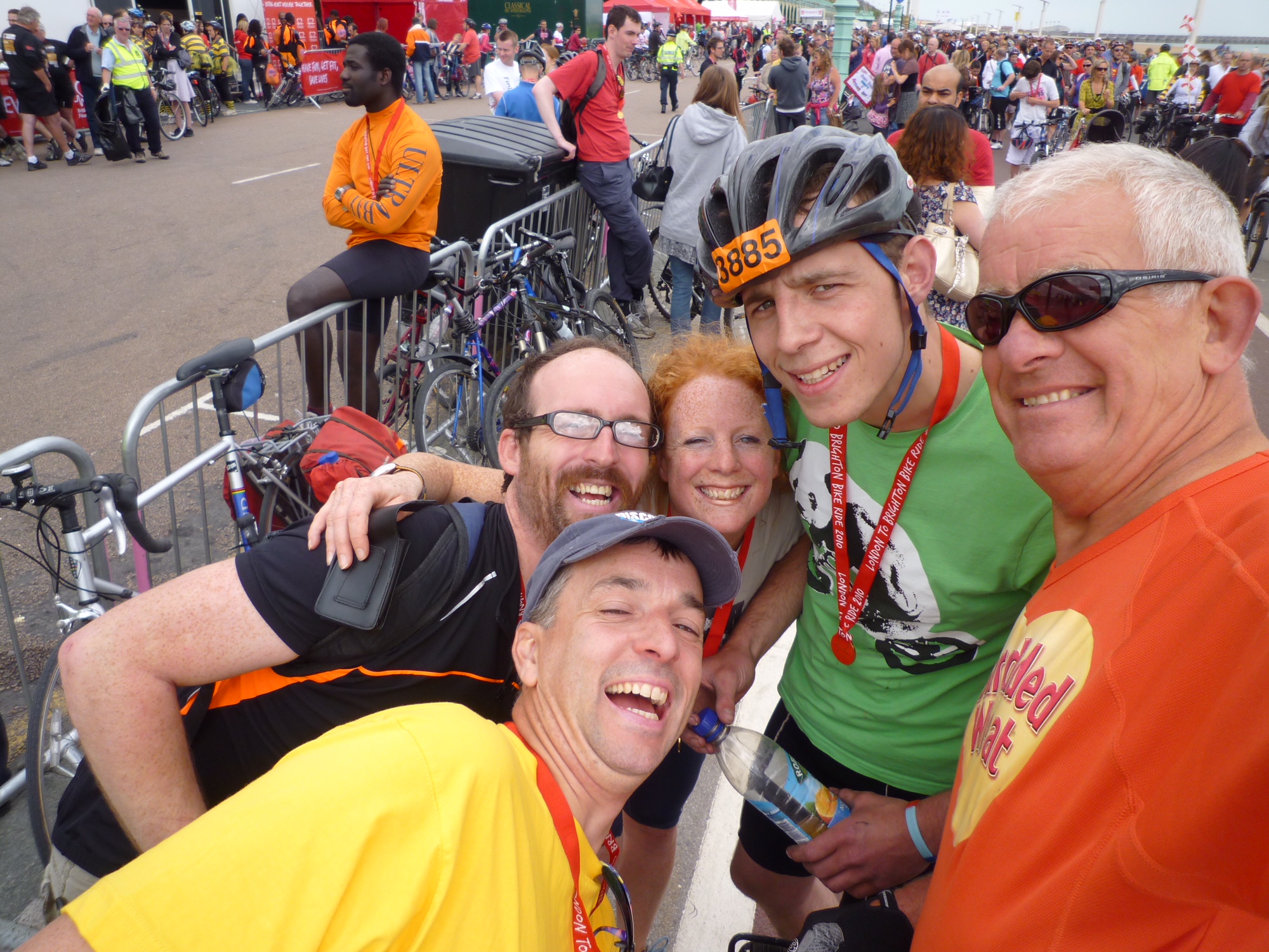 Shredded Wheat: 2009 Andrew, Tommy, Becky, Brinto.