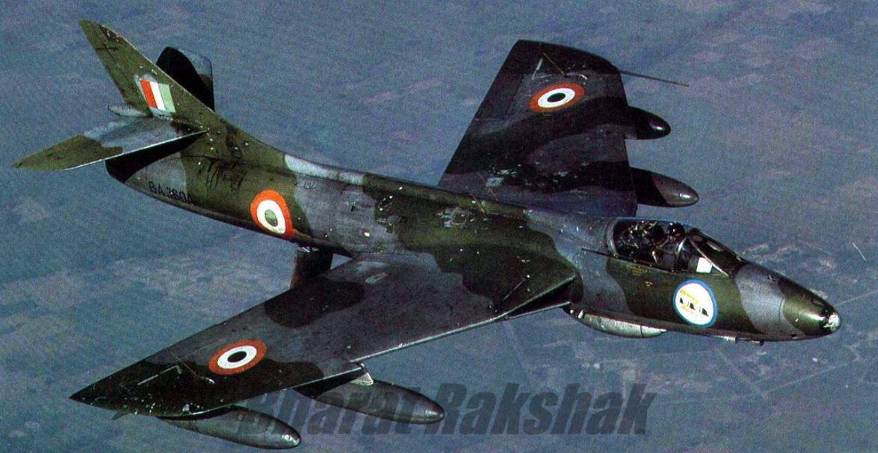 Trevor's Stickies: Indian Air Force Hawker Hunter. Britain’s most successful fighter jet. Sold all over the world. 