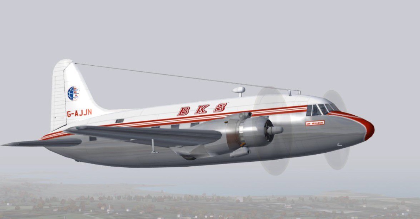 Trevor's Stickies: Early days Viking airliner.