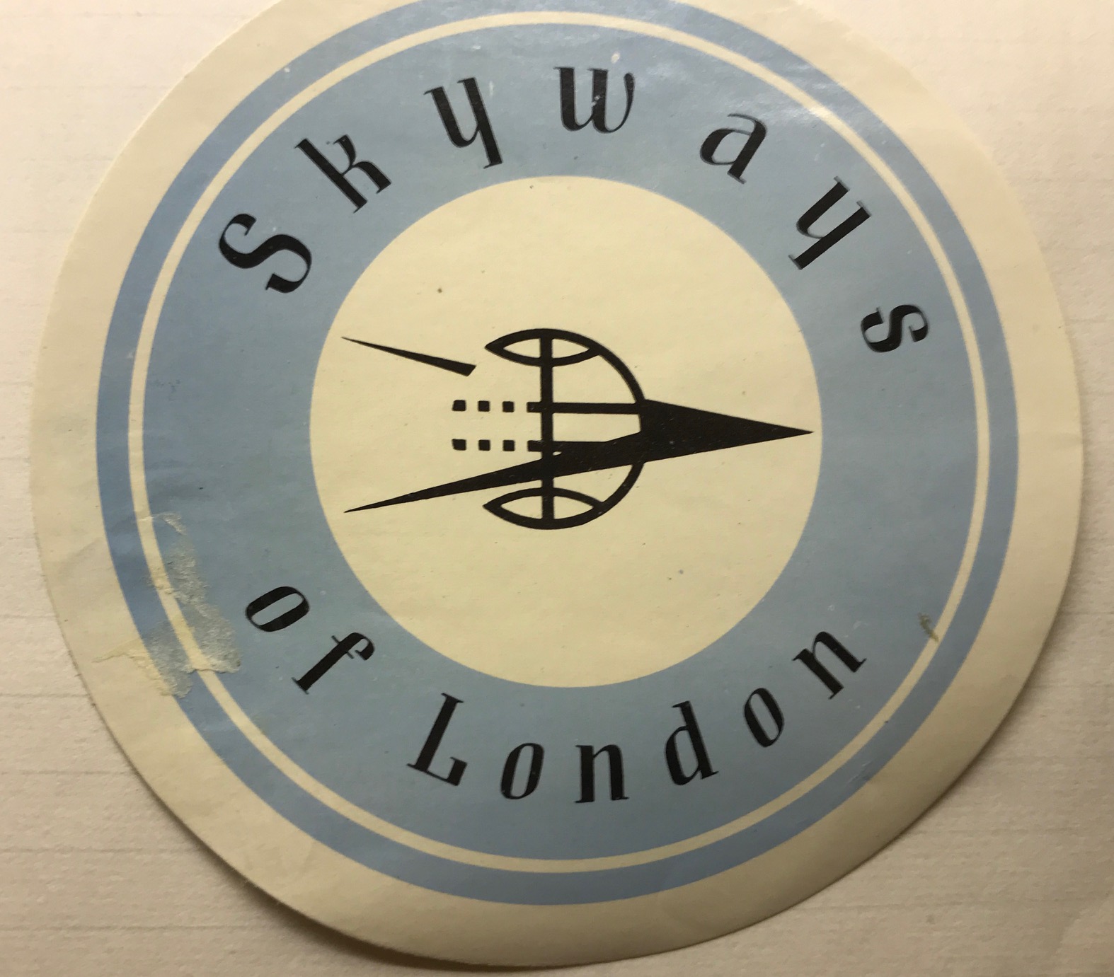 Trevor's Stickies: Skyways of London. 1946-1962.