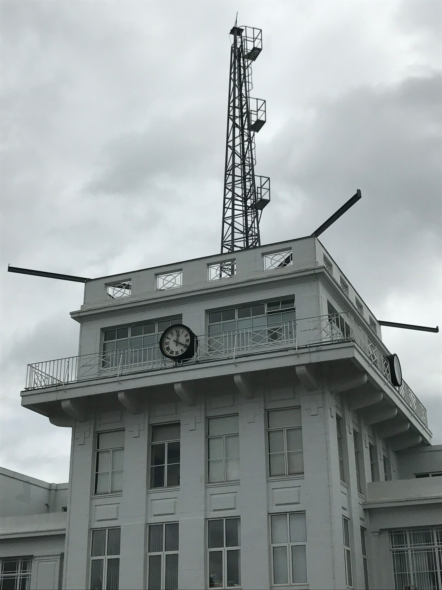 Croydon Airport: Control tower.