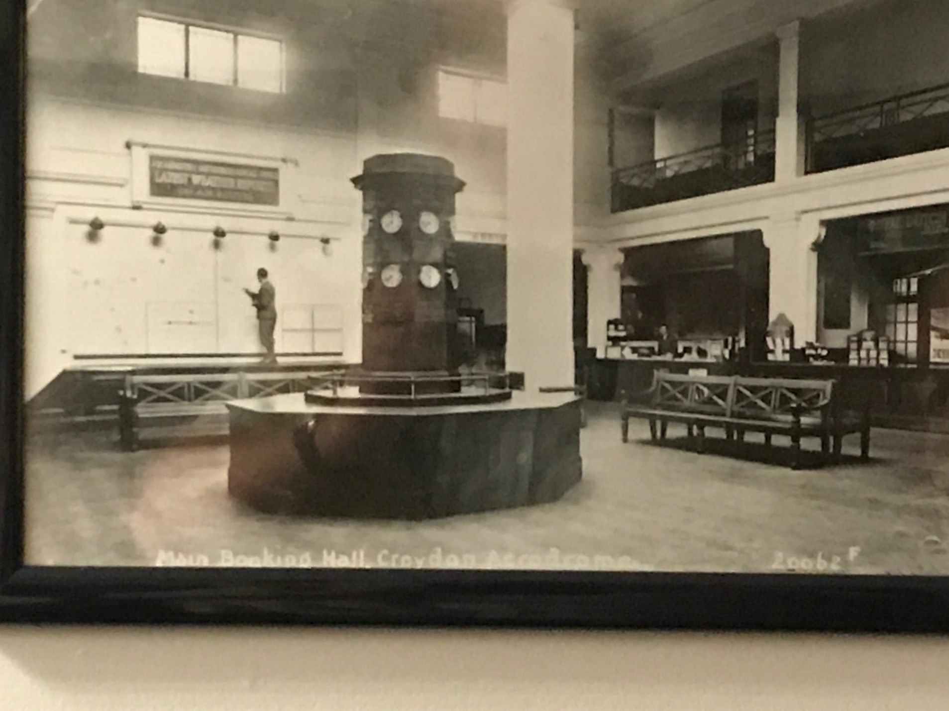 Croydon Airport: Booking Hall.