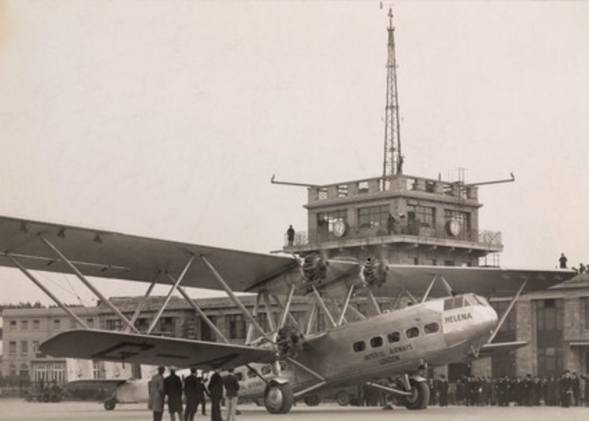 Croydon Airport: HP42 Imperial Airways. "Helena".