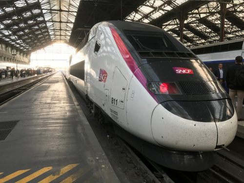 Paris: The train to Zurich and a change of train for Salzburg.