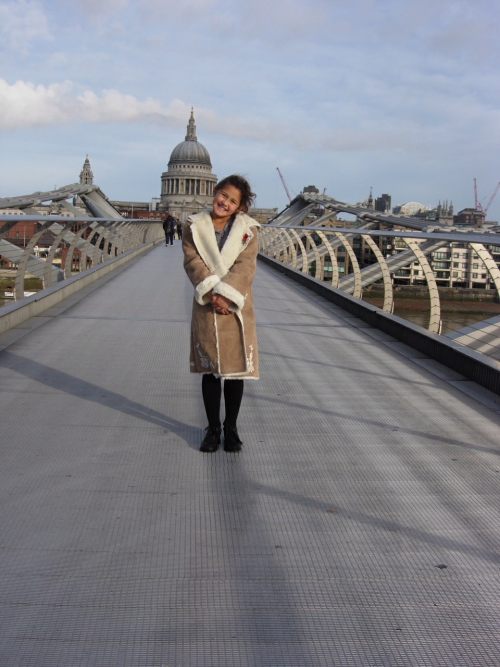 Special One: Over the Millennium Bridge. A Princess in “Monsoon”.