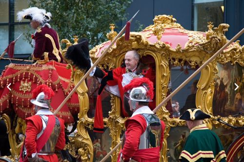 Special One: The Lord Mayor in his gold coach.