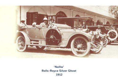 Special One: Old photograph of "Nellie" Rolls-Royce Silver Ghost 1912.