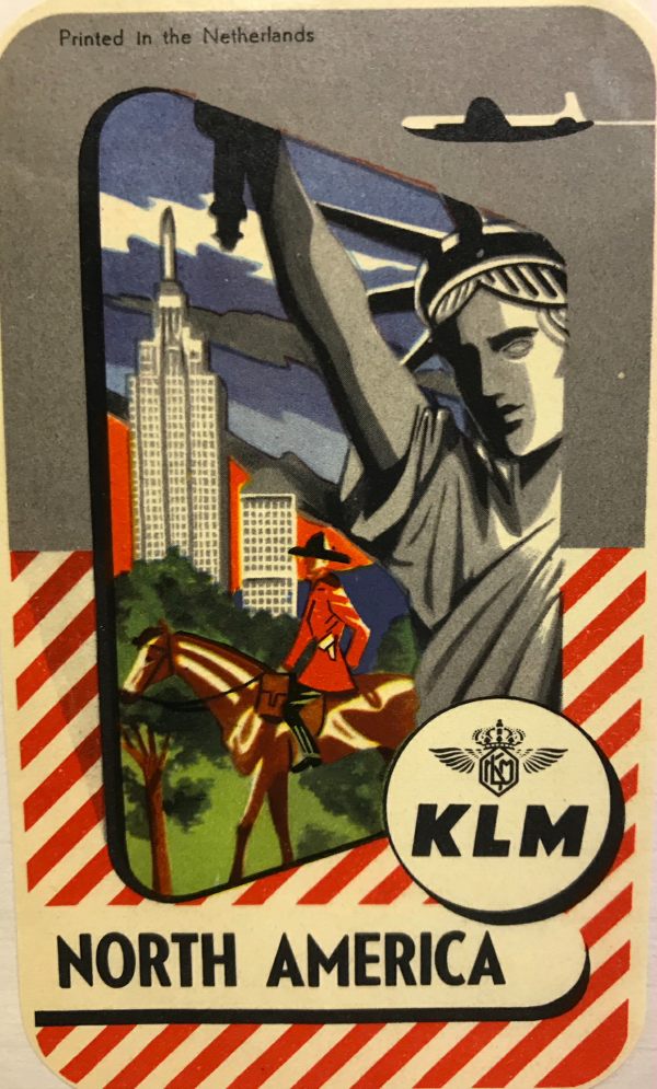 Trevor and Henry: KLM to North America. Netherlands
