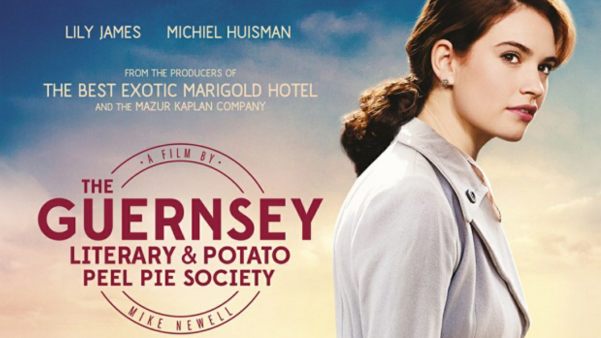 Good Thinking: The Guernsey Literary & Potato Peel Pie Society film poster.