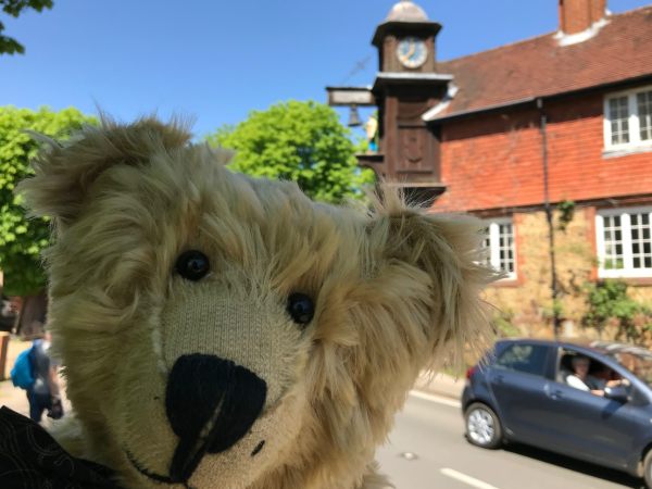 Teddy Bears' Picnic: “Just nipped over to see the clock for you punters!"