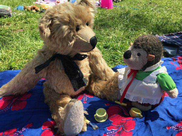 Teddy Bears' Picnic: “A little bear told me your name Miss Hedgehog. And I have lost it. Was it Auros?”