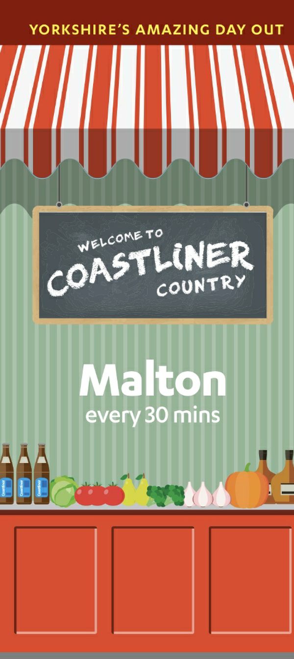 840 to Whitby: Malton - where the bus company is based.