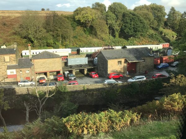 840 to Whitby: Goathland Station. Aka Aidensfield in “Heartbeat”.