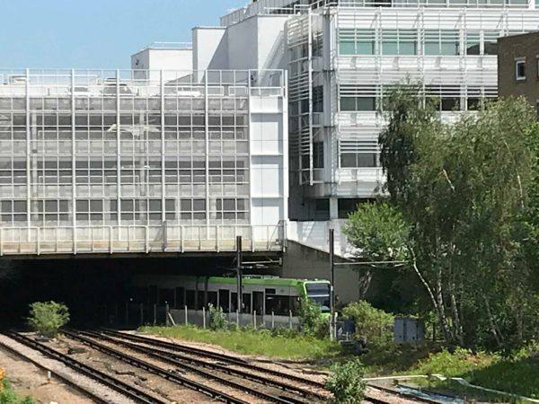 The Footbridge: Croydon Tramlink.