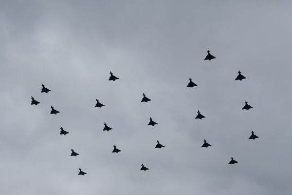 RAF 100: 100, in twenty two Typhoons.