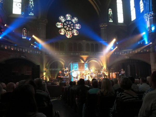 Lonnie Donegan: The awesome Union Chapel, Islington.