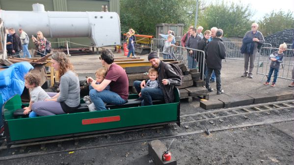 From a Railway Carriage: Miniature Trains...