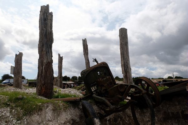 Great Dorset Steam Fair: The battlefield.