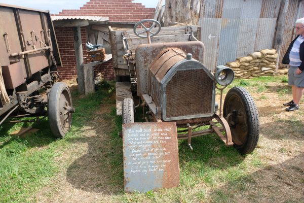 Great Dorset Steam Fair: Believed to be the oldest surviving First World War lorry.