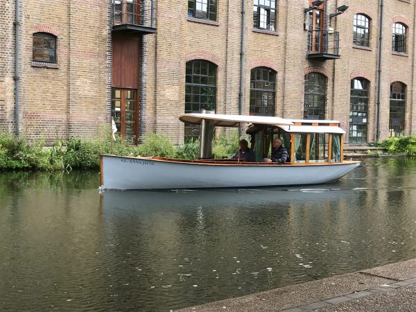 Great Dorset Steam Fair: Steamboat. Regent Canal, Camden.