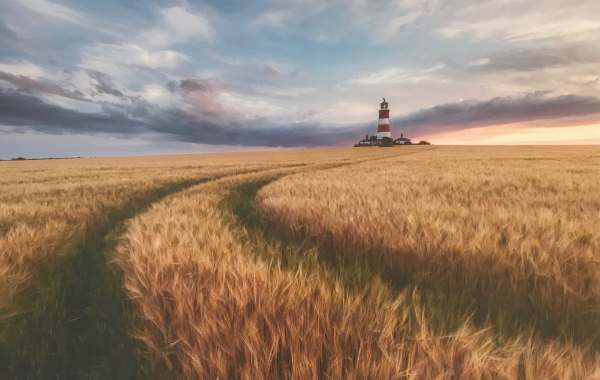 Landscape Photographer. Justin Minns: Happisburgh Lighthouse, Norfolk, England.