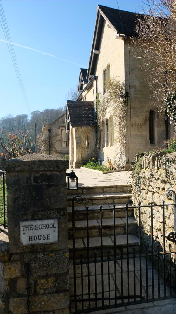 Cotswold Reverie: Diddley’s (and Laurie Lee’s) school at Slad. Now a private residence.