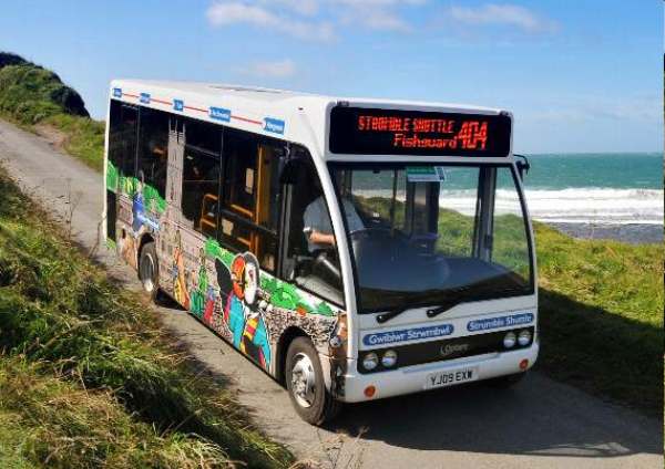 Walk from St David's: The "Strumble Shuttle".