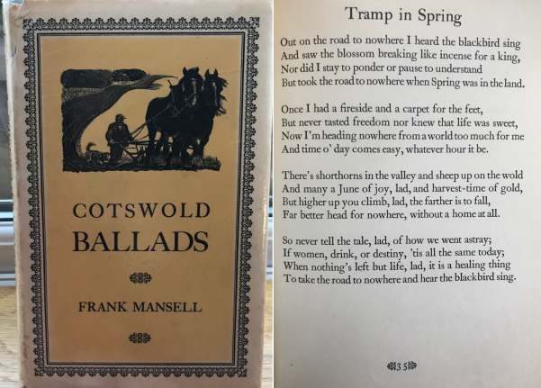 Cotswold Reverie: Tramp in Spring, Fank Mansell.