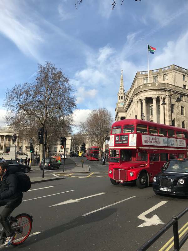 Routemaster ALD 968B (RM 1968) Trafalgar Square.