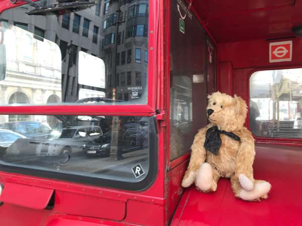Routemaster: Where’s the driver? In the back. Having a kip!