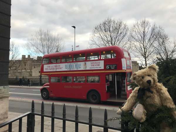 Routemaster: Tower of London.