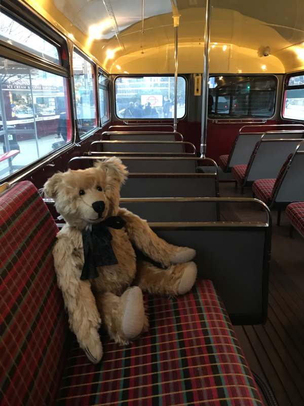 Routemaster: Nice moquette.