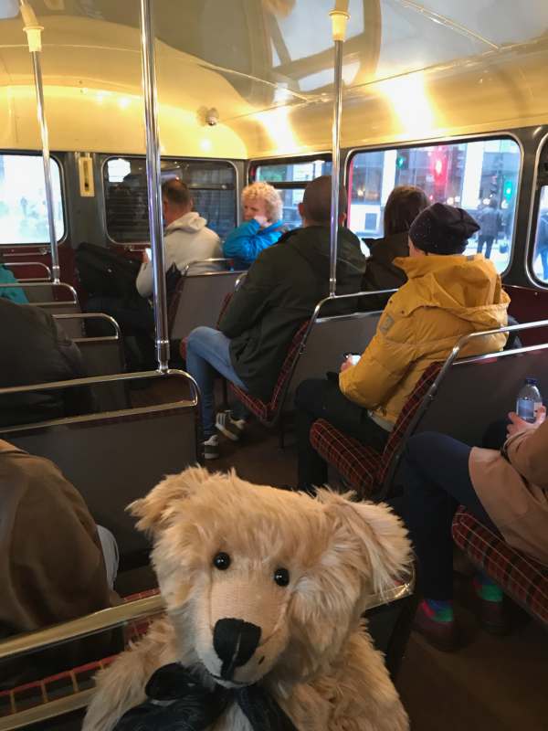 Routemaster: Filling up.