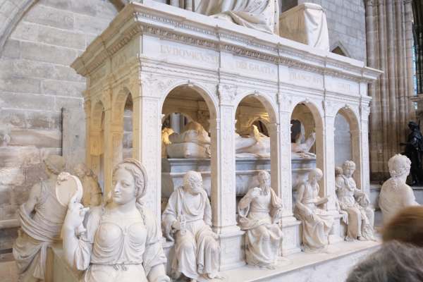 April in Paris: Burial Chamber in the Basilica of Saint-Denis.