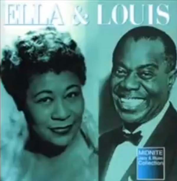 April in Paris: Ella Fitzgerald & Louis Armstrong.