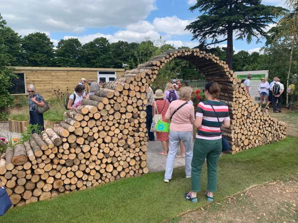 “Believe in Tomorrow” Garden. Hampton Court Flower Festival.