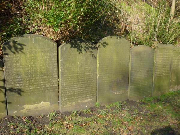 Orphans graves. Boys. Below the cathedral. Check the ages. Most didn't even reach their teens.