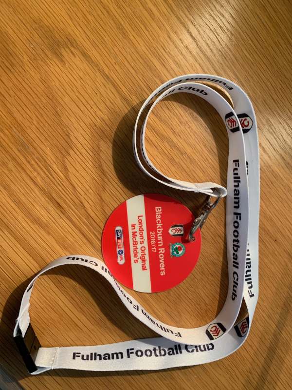 Fulham Football Club lanyard