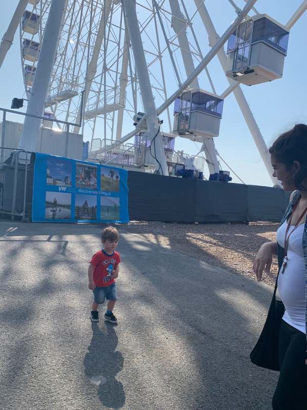 The Big Wheel on Worthing Seafront.