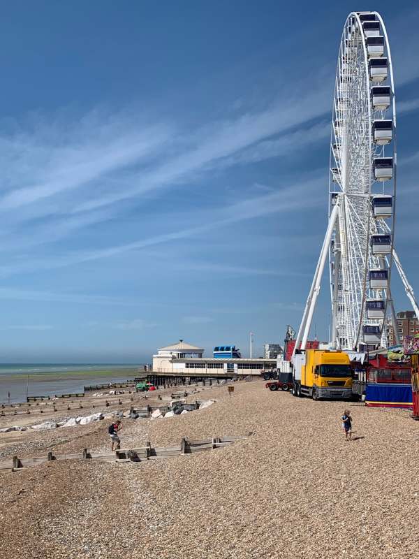 The Big Wheel on Worthing Seafront.