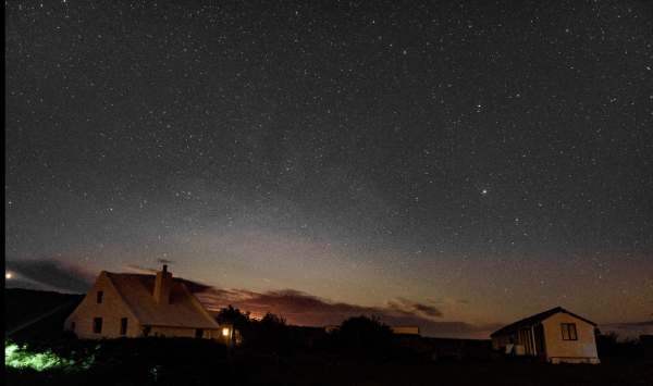 Lockley Cottage and the Milky Way.