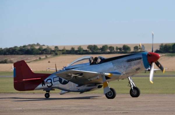 Mustang in very poignant colour scheme. The 'Red Tails' are a very special story of African American airmen who fought in the second world war. Known as the Tuskegee Airmen, they fought for their country, despite race laws that led to the American military being racially segregated itself.