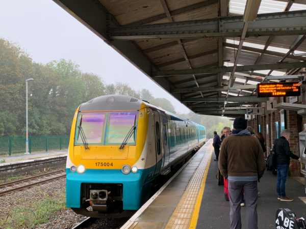 BR Class 175 DMU. 2-coach set 175004.