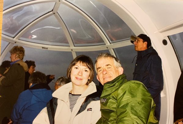 Bobby & Diddley on the London Eye.
