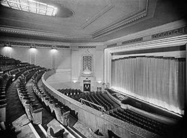 Auditorium of the Odeon, Morden, taken from the balcony.