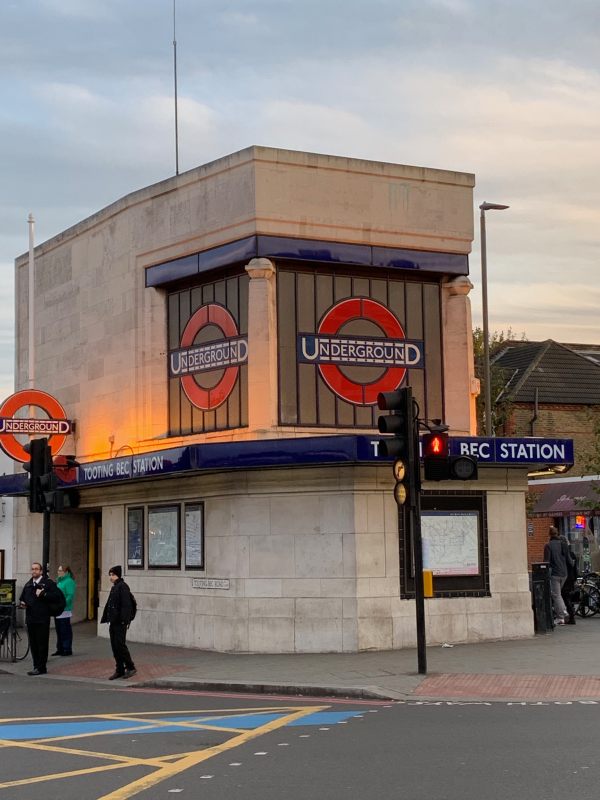 Tooting Bec Station - the other entrance.