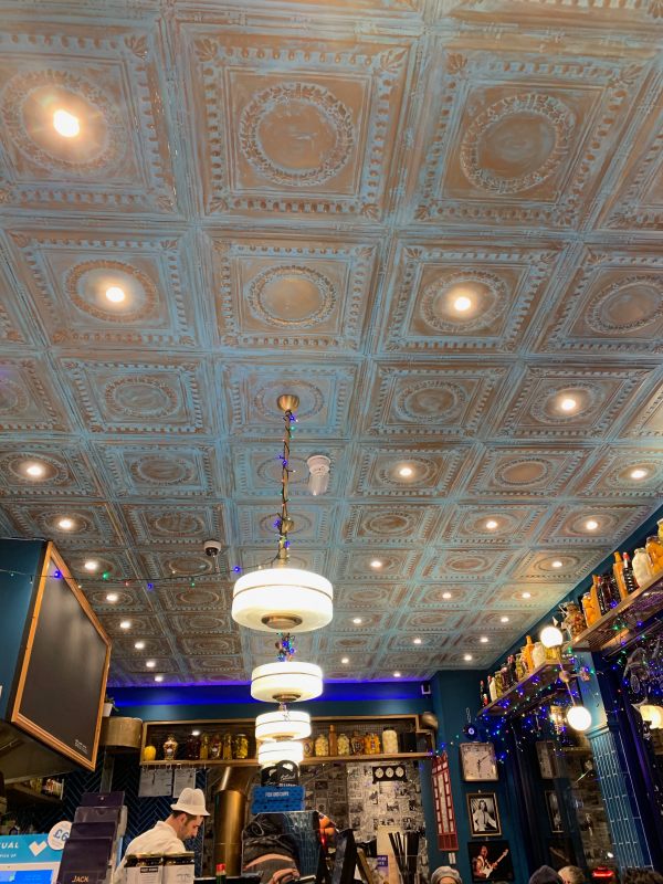 Ornate ceiling in "Jack the Chipper".
