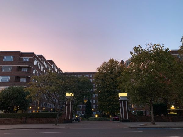 Du Cane Court, London, from Balham High Road.