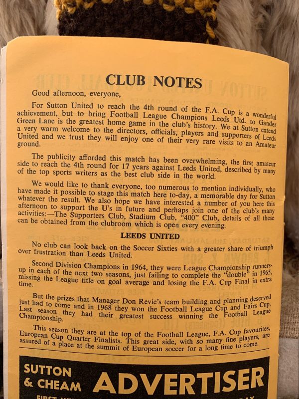 Club notes.